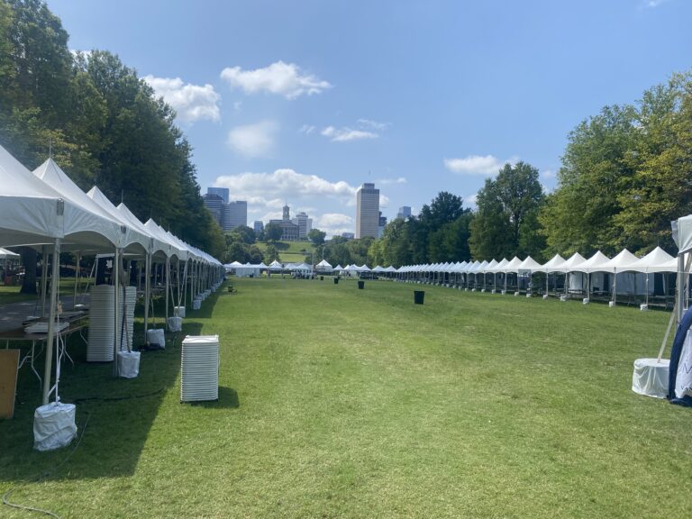 Festival Tent Equipment Rental Nashville