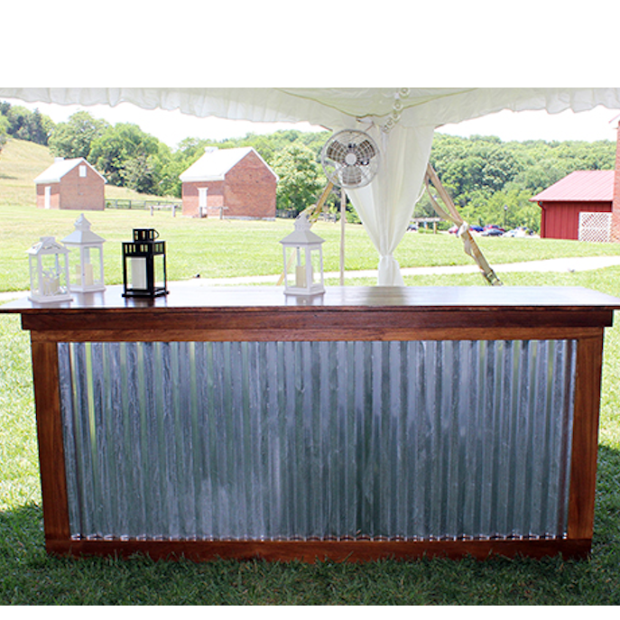 Rustic Bar Rental Nashville | Grand Tents & Events