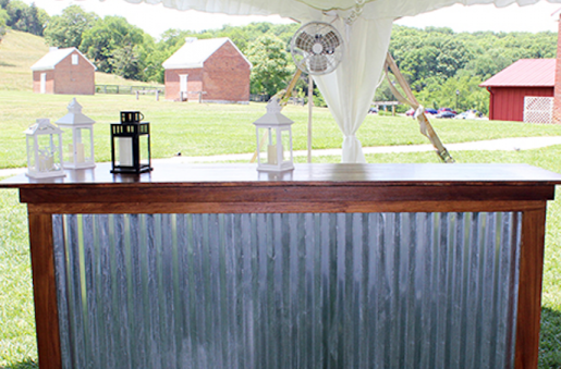 Rustic Bar Rental Nashville | Grand Tents & Events